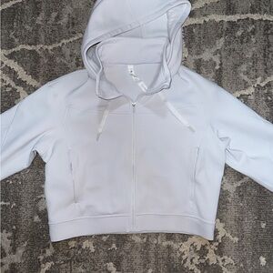 lululemon Rogue Renegade Zip Hoodie in Alpine White